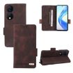 For Honor X7b Leather Phone Case - Brown - 1