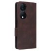 For Honor X7b Leather Phone Case - Brown - 3