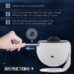 Galaxy Night Light Star Projector LED Table Lamp Childrens Room Decor Black - 5