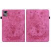 Lenovo Tab M11/Xiaoxin Pad 11 2024 Butterfly Rose Embossed Leather Tablet Case - 2