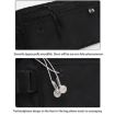 Waterproof Cell Phone Waist Pack Anti-theft Travel Organizer Bag - 8