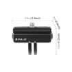 Insta360 Ace/Ace Pro PULUZ Magnetic Quick Release Base Mount - Black - 4