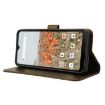 Consumer Cellular Iris Connect Diamond Texture Leather Phone Case - Brown - 5