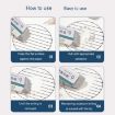 Deli 71115 Semi-frosted Pen Eraser - Erasable Pencil Neutralizer Pen - 7