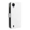 Cricket Debut S2 U380AC Diamond Texture Leather Phone Case - White - 3