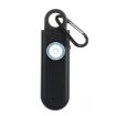 Women's Anti-Pervert Alarm with LED Flashing Light - Black - 1
