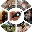 Women's Anti-Pervert Alarm with LED Flashing Light - Black - 6
