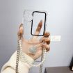 OPPO Find N3 Flip TPU Diamond Love Phone Case with Chain - 5