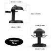 AMVR TYBP1 VR Desktop Storage Display Rack - Black - 6