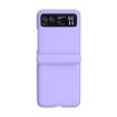 Motorola Razr 40 3 in 1 Skin Feel PC Phone Case - Sakura Purple - 1
