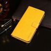 OnePlus 12 Crazy Horse Leather Phone Case (Yellow) - 2