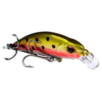 Picture of PROBEROS DW577 8003 Hook 5.3cm 4.6g Sinking Minnow Lure Long Casting Bionic Plastic Hard Bait Fishing Tackle (Color F)