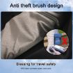 Anti-Theft Passport ID Neck Cell Phone Bag - Grey - 9