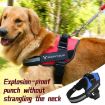 Picture of Pet Dog Anti Sprint Oxford Cloth K9 Chest Strap Traction Rope Strap, Size:L for 23-30kg (Blue)