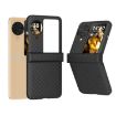 OPPO Find N3 Flip 3 in 1 Matte PC Phone Case - Black - 1
