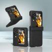 OPPO Find N3 Flip 3 in 1 Matte PC Phone Case - Black - 2