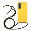 Samsung Galaxy A15 5G Wheat Straw + TPU Phone Case (Yellow) - 1