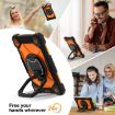 Samsung Galaxy Tab A7 Lite 2021 Robot Silicone Hybrid PC Tablet Case - 2