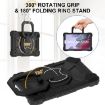 Samsung Galaxy Tab A7 Lite 2021 Robot Silicone Hybrid PC Tablet Case - 3