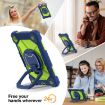 Samsung Galaxy Tab A7 Lite 2021 Case - Navy Yellow Green - 2