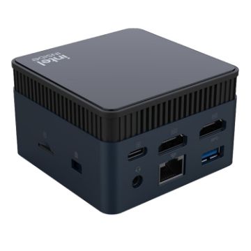 Picture of N100/DDR5 12th AlderLake-N100 Dual 4K60Hz Office And Home Mini PC, Spec: 12G+1TB/EU Plug