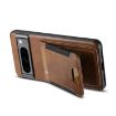Google Pixel 6 Suteni H03 Oil Wax Leather Wallet Stand Back Phone Case (Brown) - 6