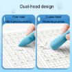 3pcs QIHAO 8870 Cave Eraser - No Trace No Chip - Large For Girls - 6