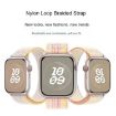 Apple Watch Series 7 41mm Loop Nylon Watch Band - Starlight Pink - 3