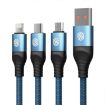 Nillkin Swift Pro 3 in 1 Fast Charging Cable - Blue - 2