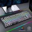 T-WOLF T75 Mechanical Keyboard - RGB Light - Black - 4