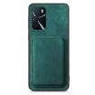 OPPO Find X5 Pro Green Leather Card Bag Phone Case - 2