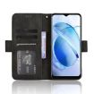 BLU G53 Leather Phone Case - Black | Card Slots, Calf Texture | Skin Feel - 6
