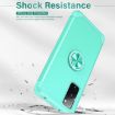 Samsung Galaxy S20 FE L2 Rotating Ring Holder Magnetic Phone Case - Mint Green - 5