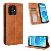UMIDIGI G5 Mecha Leather Phone Case - Brown - 1