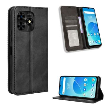 UMIDIGI G5 Mecha Leather Phone Case - Black - 1