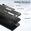 Vivo V29e 5G Black Armor Finger Loop Holder Phone Case - 3