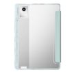 Clear Acrylic 3-Fold Leather Tablet Case for Lenovo Tab M11/Xiaoxin Pad 11 - 3