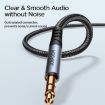 JOYROOM SY-A08 3.5mm to 3.5mm AUX Audio Adapter Cable, 1.2m - Black - 2
