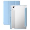 Clear Acrylic 3-Fold Leather Tablet Case for Lenovo Tab M11/Xiaoxin Pad 11 - 1