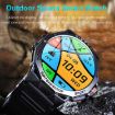 K62 Waterproof Bluetooth Call Smart Sports Watch, Brown Leather - 5