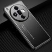 OPPO Find X7 Ultra Frosted Metal Phone Case - Black - 1