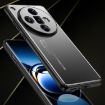OPPO Find X7 Ultra Frosted Metal Phone Case - Black - 2