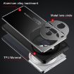OPPO Find X7 Ultra Frosted Metal Phone Case - Black - 3