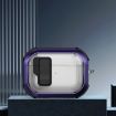 Dark Purple AirPods Pro 2 Thunder Transparent Case - Wireless Earphones - 1