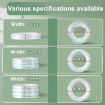 Deli Small High Viscosity Transparent Tape - 12 Rolls - 0.8cm x 18.2m - 3
