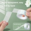 8 Rolls Deli Small High Viscosity Transparent Tape - 1.8cm x 27.3m - 4