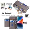 Samsung Galaxy A12 Sheep Texture Cross-body Zipper Wallet Leather Case - 2