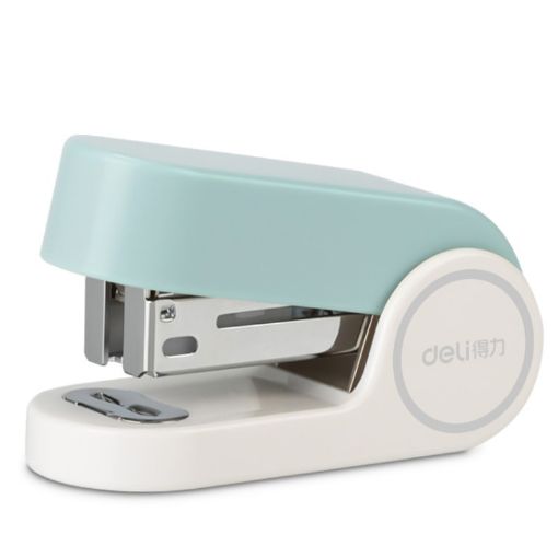 Blue Deli Mini Stapler with 830 Staples - 12 Sheet Capacity - 1