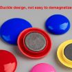 30pcs 40mm Round Colorful Whiteboard Paper Magnetic Buckle - Conference Teaching - 7