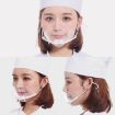 Recyclable Transparent Restaurant Mask Chef Anti-fog Plastic Masks - 7
